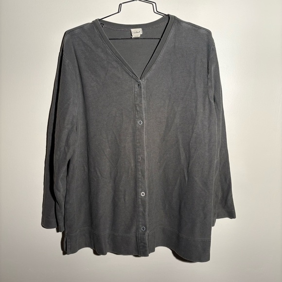 Vintage L.L. Bean Women’s Cotton Cardigan - Picture 1 of 10